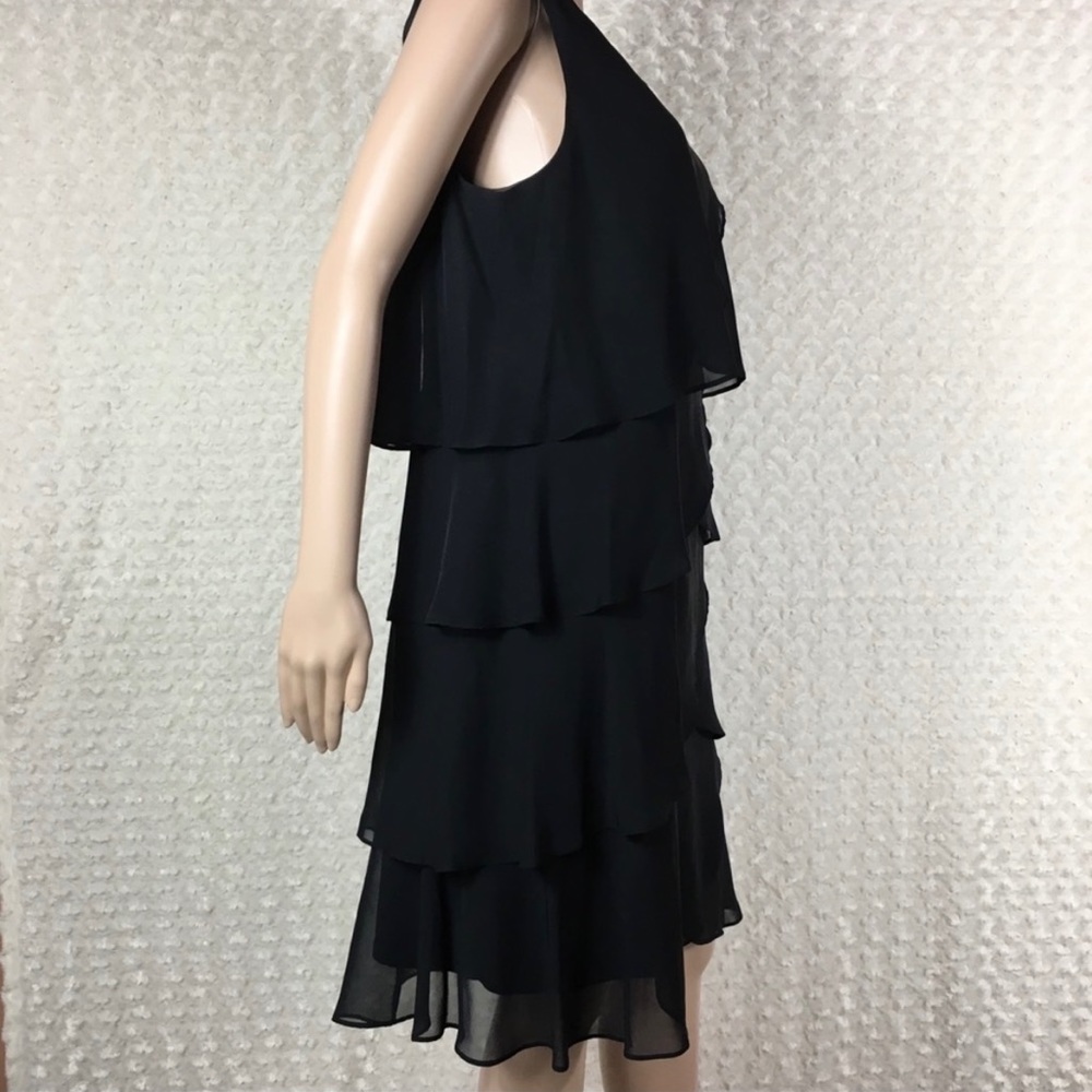 Fun tiered black dress - Picture 5 of 6